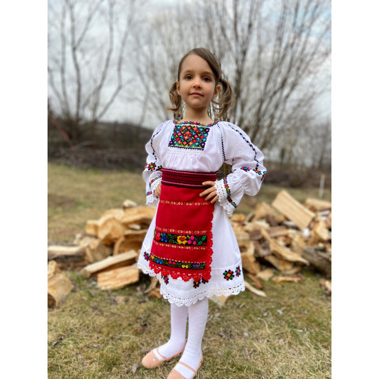 Costum Popular fetite Maiestrie Romaneasca