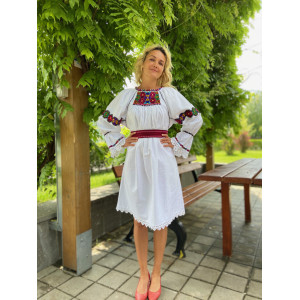 Ciupag colorat de Maramures Rochie Traditionala - Simboluri Dacice