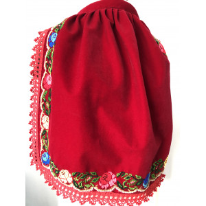 Sort ROSU Costum Popular Tara Lapusului - Simboluri Stramosesti Romanesti